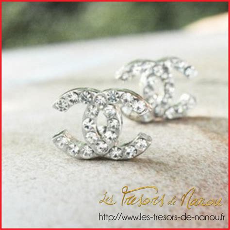 boucles d'oreilles chanel pas cher|Chanel Boucles d'oreilles .